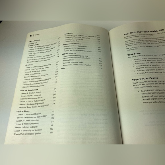 Kaplan GED 2017 Test Prep Book - Picture 13 of 16